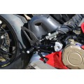 CNC Racing Carbon Fiber Heel Guards for the RPS Adjustable Rearset for the Ducati Panigale / Streetfighter V4 / S / Speciale / R CNC Racing Carbon Fiber Heel Guards for the RPS Adjustable Rearset for the Ducati Panigale / Streetfighter V4 / S / Speciale / R